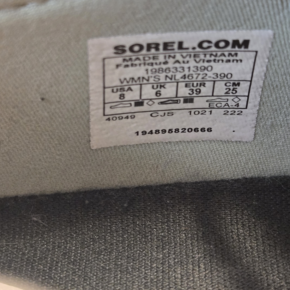 SOREL Kinetic Impact Lace Sneakers in "Cloud" - Picture 6 of 10